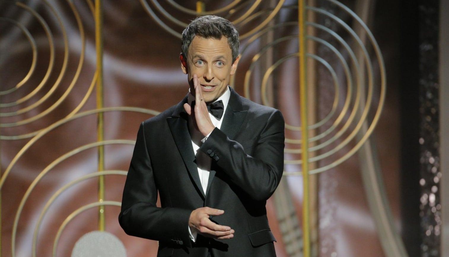 Globo de Ouro | Seth Meyers critica Kevin Spacey e Woody Allen em monólogo de abertura