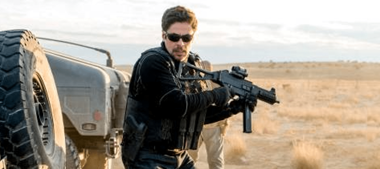 Benicio del Toro aparece em nova foto de Sicario 2: Soldado