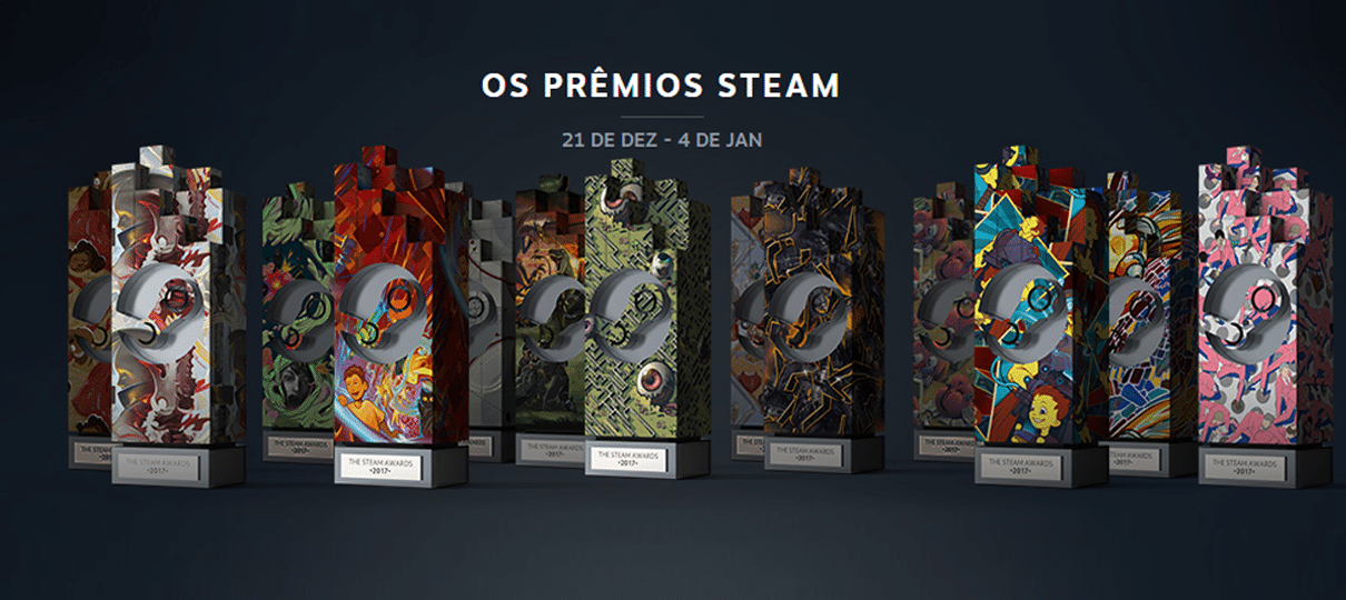 Confira os vencedores do Steam Awards 2017