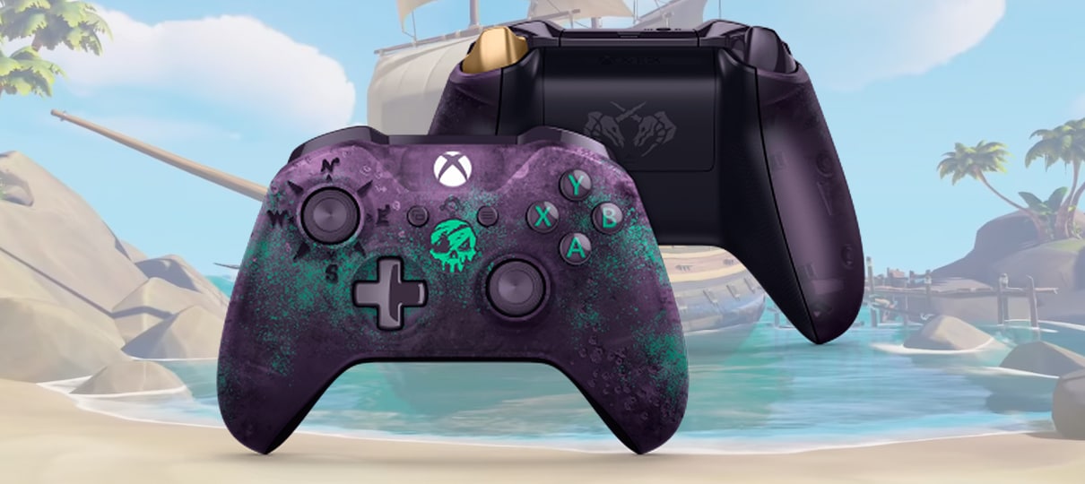Microsoft anuncia controle temático de Sea of Thieves que vem com DLC