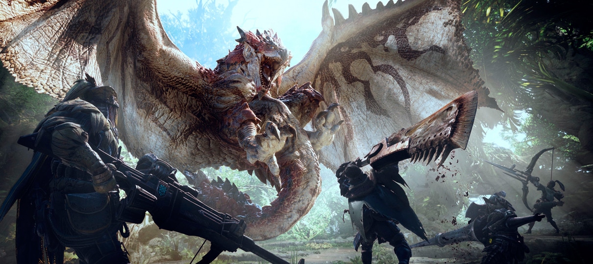 Monster Hunter World só chegará ao PC na segunda metade de 2018