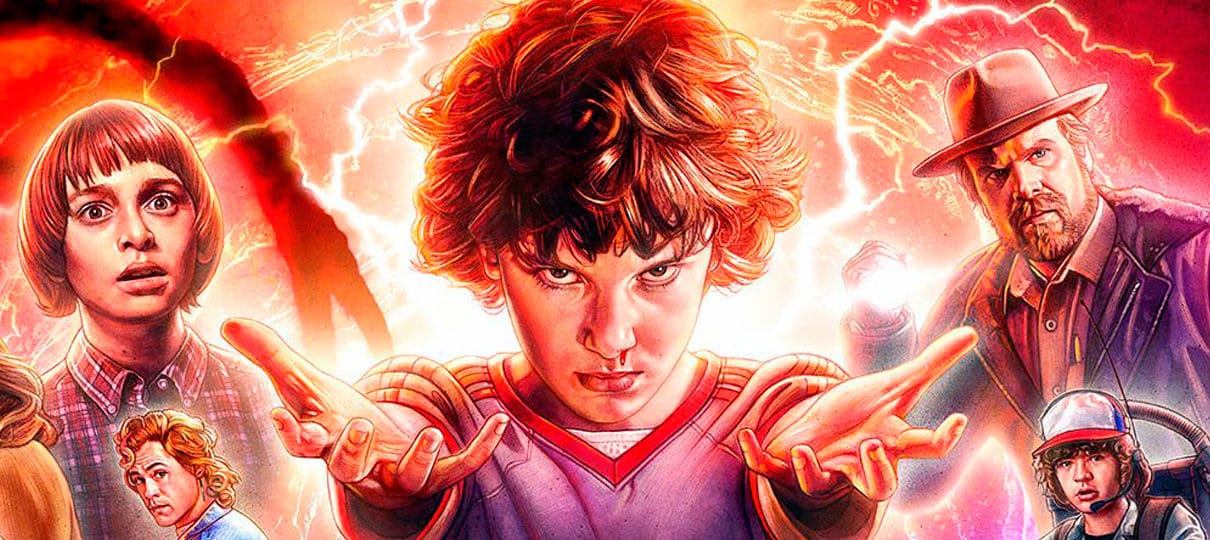 Netflix celebra 4ª temporada de Stranger Things com evento em SP