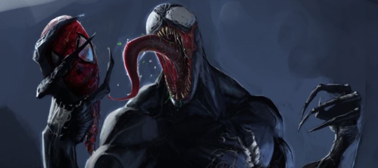 Tom Hardy revela nova imagem dos bastidores do trailer de Venom