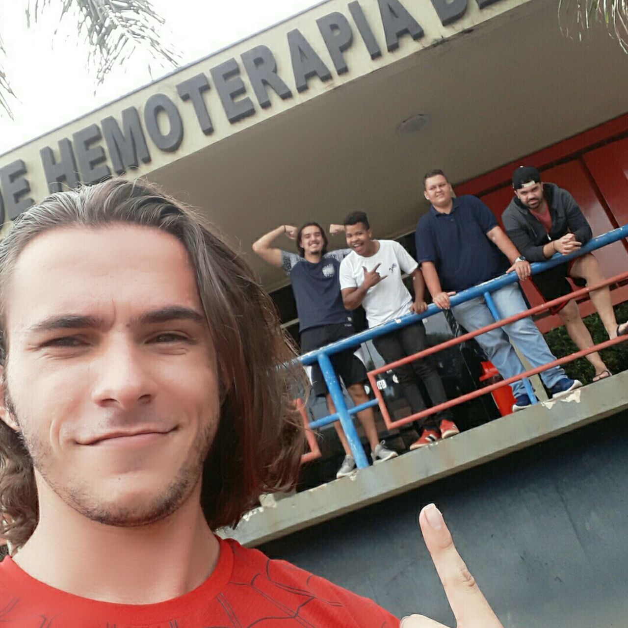 Rafael Darini, Junior Reggatieri, Ricardo Bazalha, Matheus Fonseca e William Alexandre