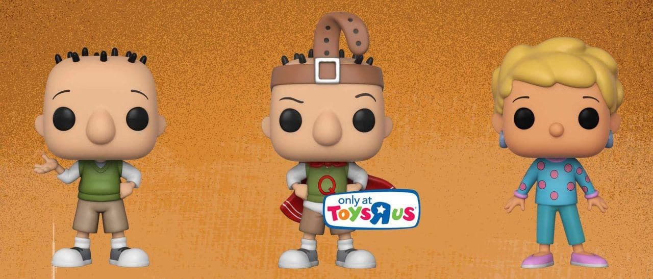 Doug, Costelinha e Patti Maionese ganham versão cabeçuda da Funko