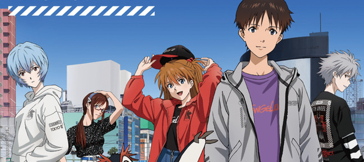 Neon Genesis Evangelion vai ganhar coleção de roupas no Japão