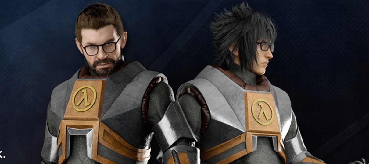 Final Fantasy XV vai ganhar DLC com itens de Half-Life