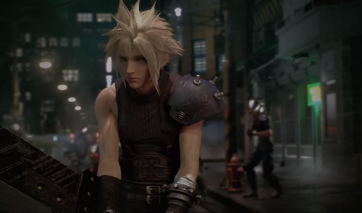 Arte de Final Fantasy VII Remake destaca personagens principais