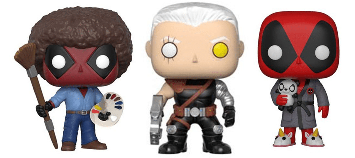 Deadpool 2 ganhará coleção de Funko Pop com Bob Ross e o mercenário de roupão