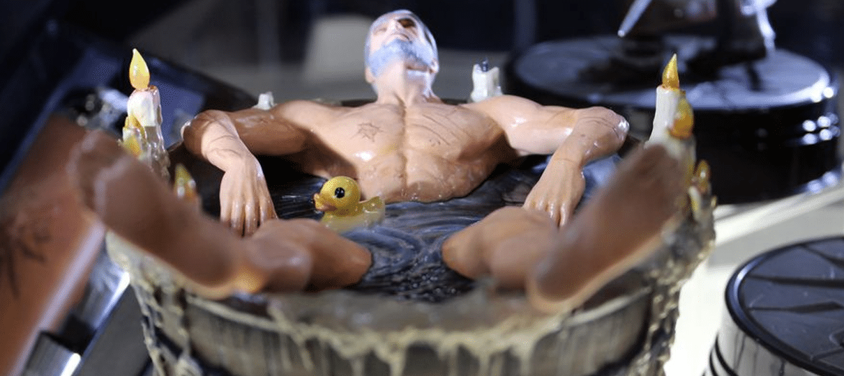 The Witcher 3 | Você poderá ter sua própria estátua do Geralt tomando banho