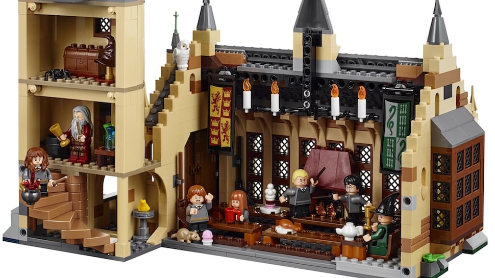 Lego anuncia set de Harry Potter com o Salão de Hogwarts