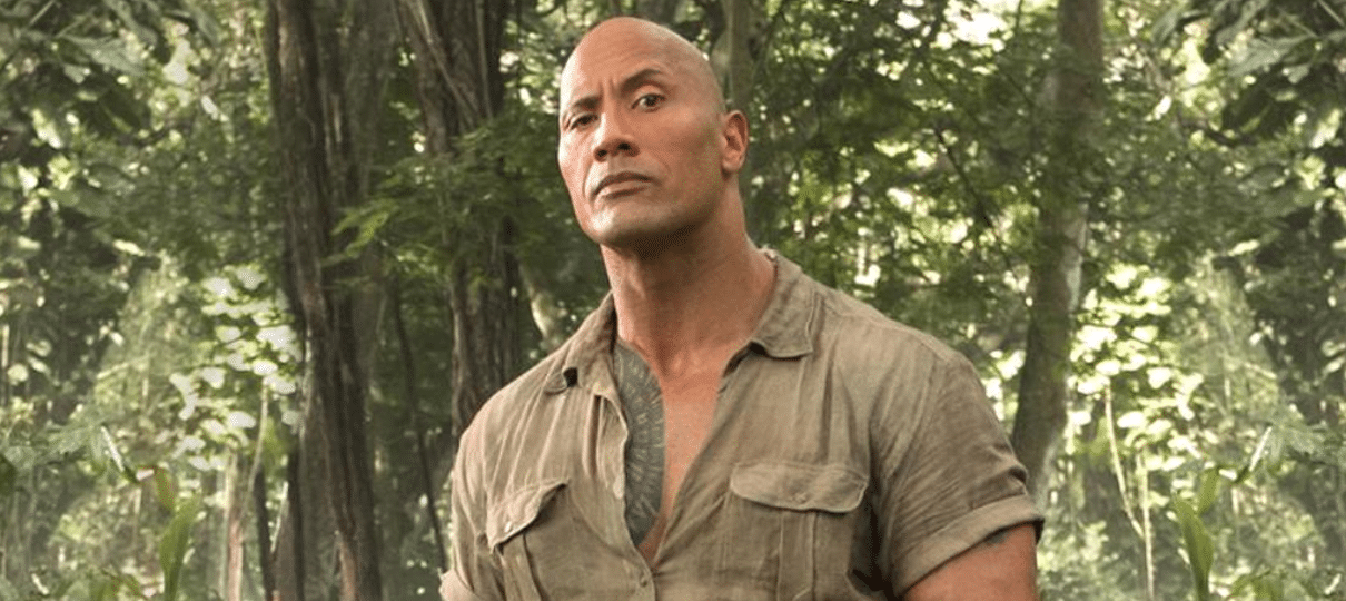 The Rock diz que está motivado com a diferença de bilheteria entre Jumanji e Pantera Negra