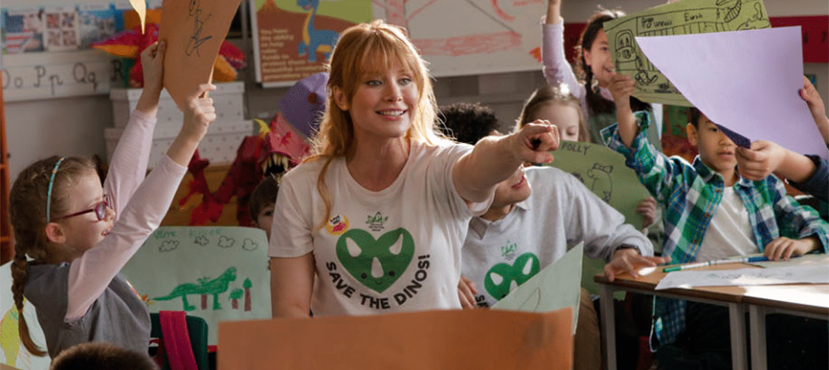 Ajude a salvar os dinossauros nesse site de Jurassic World: Reino Ameaçado!