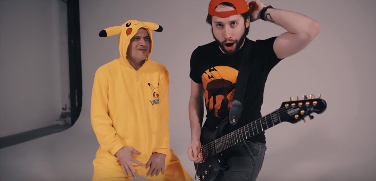 Temos que escutar a versão metal da música de abertura de Pokémon