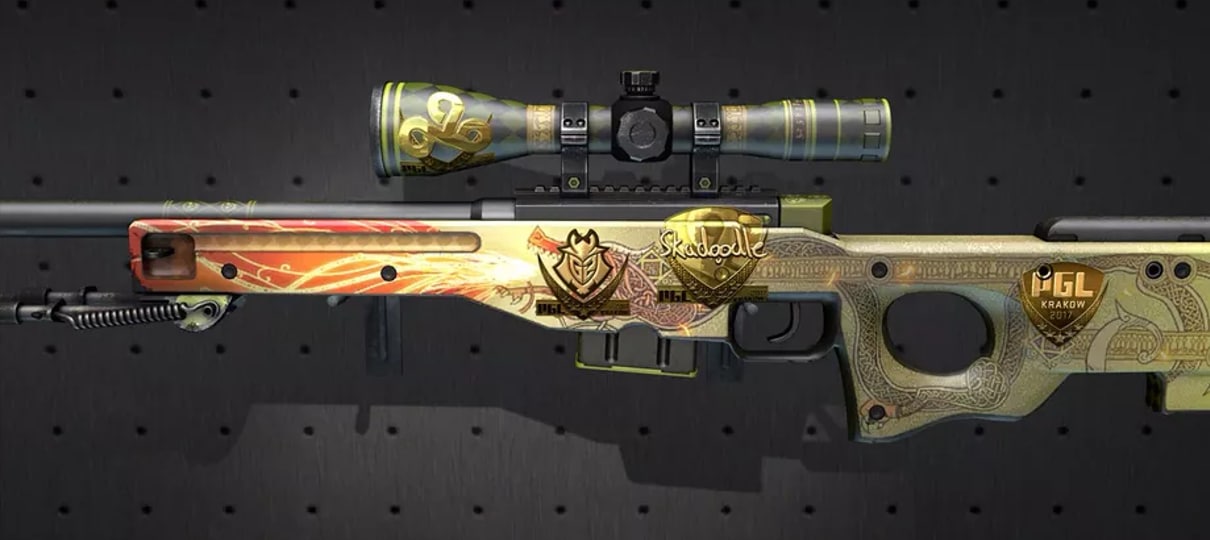 Um fã gastou mais de US$ 61 mil em uma skin de arma no CS:GO