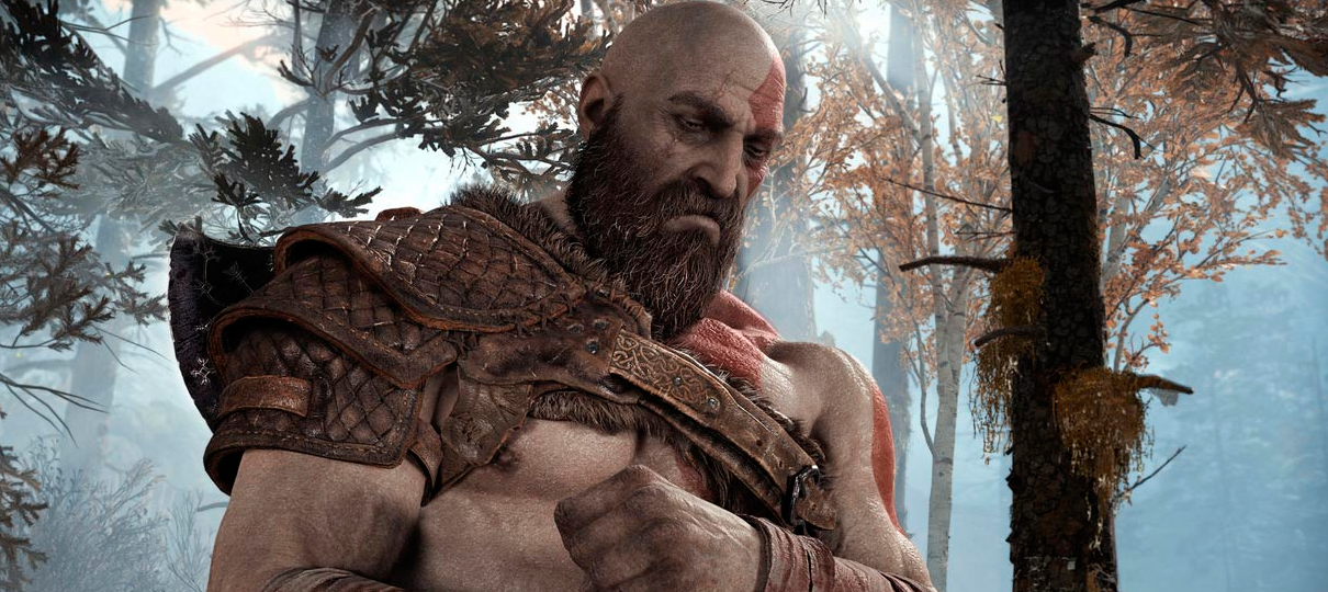 Quadra de basquete é transformada em tela para o novo trailer de God of War