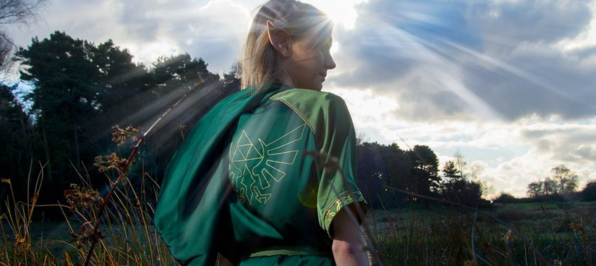 É perigoso ir sozinho, leve esse roupão inspirado em Zelda com você!