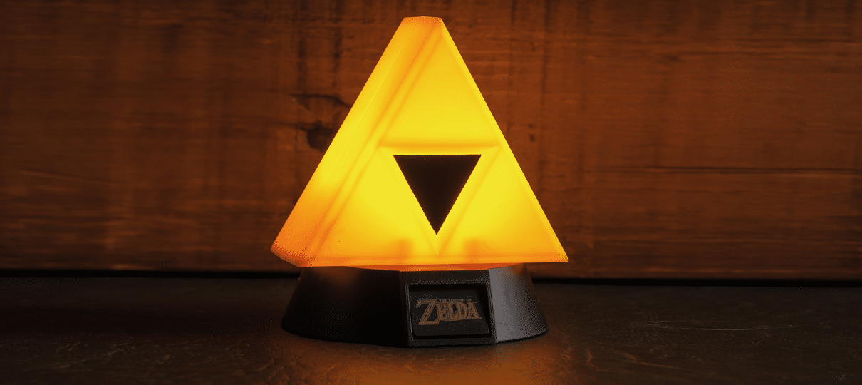 Essas luminárias de Zelda e Mario vão iluminar até o caminho mais escuro