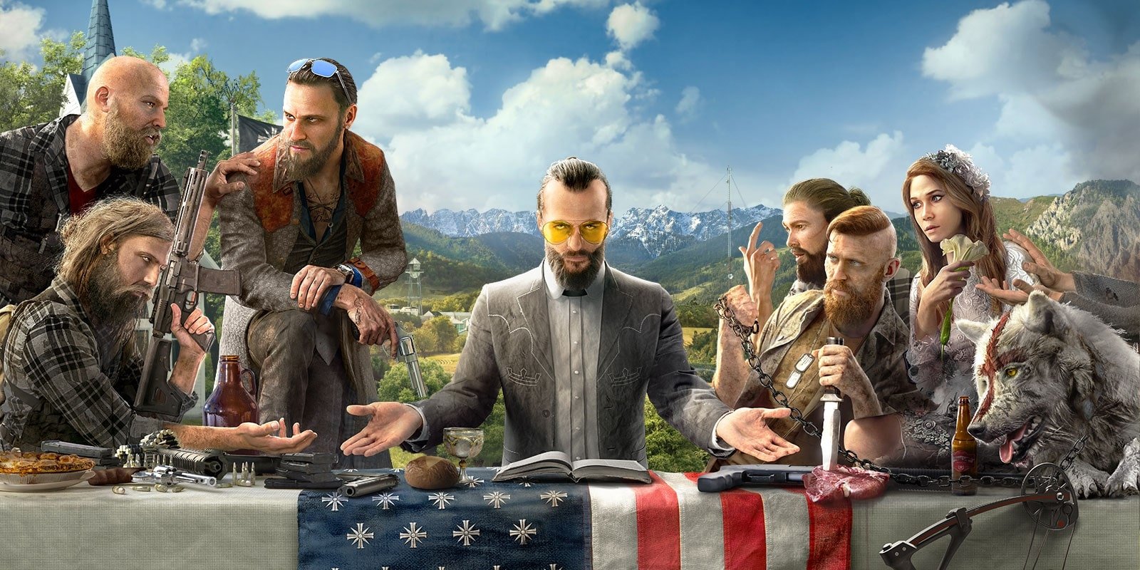 Novo Far Cry 5 revela primeira imagem oficial com vilões do jogo