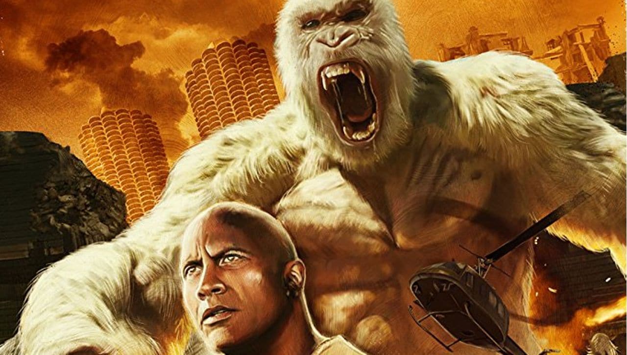 Rampage: Destruição Total | Novo pôster mostra a cidade em chamas