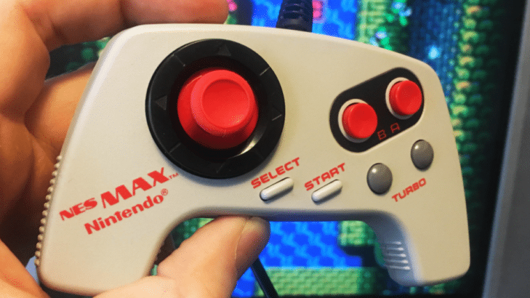 Fã moderniza o clássico controle do NES Max com um analógico do Xbox One