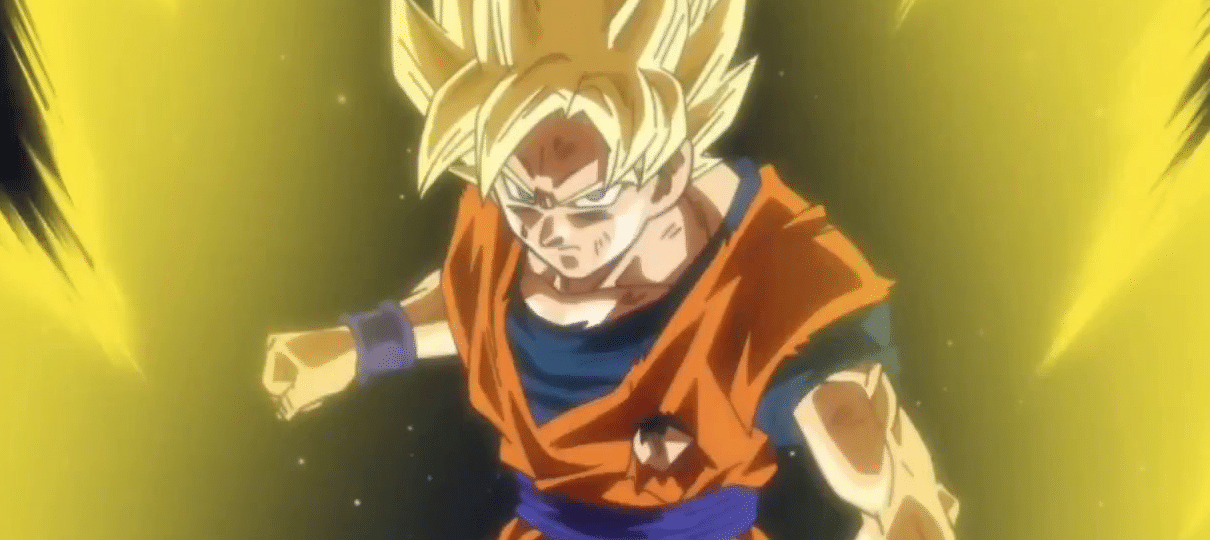 Há um motivo por trás dos cabelos loiros dos super saiyajins