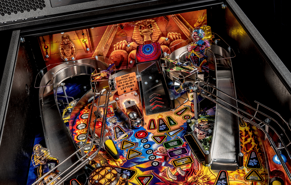 Máquina de Pinball do Iron Maiden terá diferentes versões