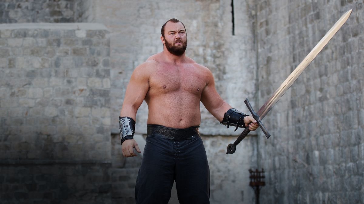 Ex-jogador de basquete, gigante de Game of Thrones é o 2º mais forte do  mundo - Fátima em Dia