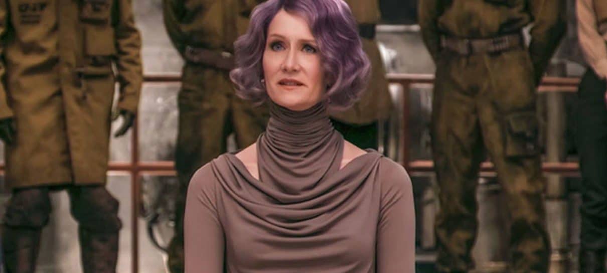 Star Wars | Laura Dern sempre falava "pew" nas cenas em que atirava e