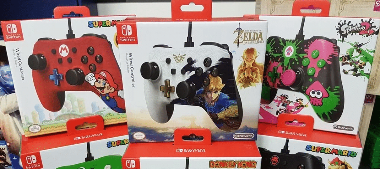 Esses novos controles temáticos de Nintendo Switch vão roubar todo o seu dinheiro