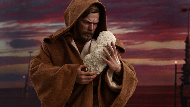 Star Wars | Hot Toys anuncia action figure do Obi-Wan com o bebê Luke