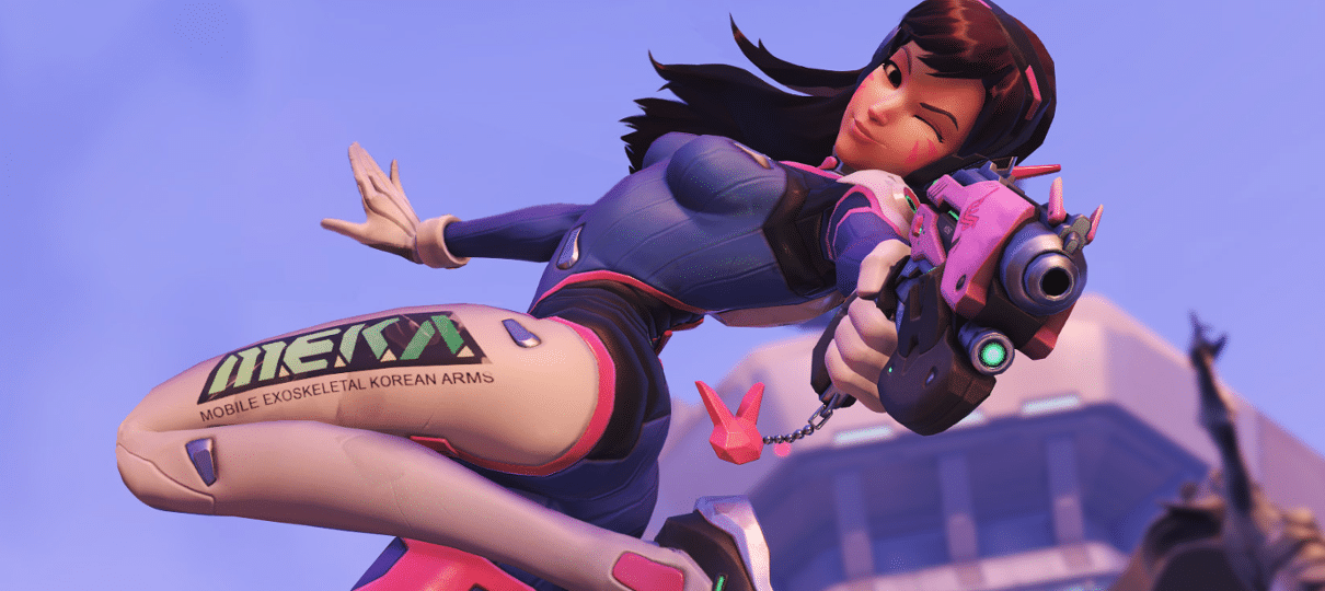 Pede pra nerfar, noob! D.va é a heroína mais escolhida em partidas ranqueadas de Overwatch
