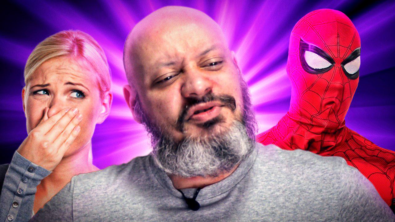 Me joga na parede e me chama de Homem-Aranha