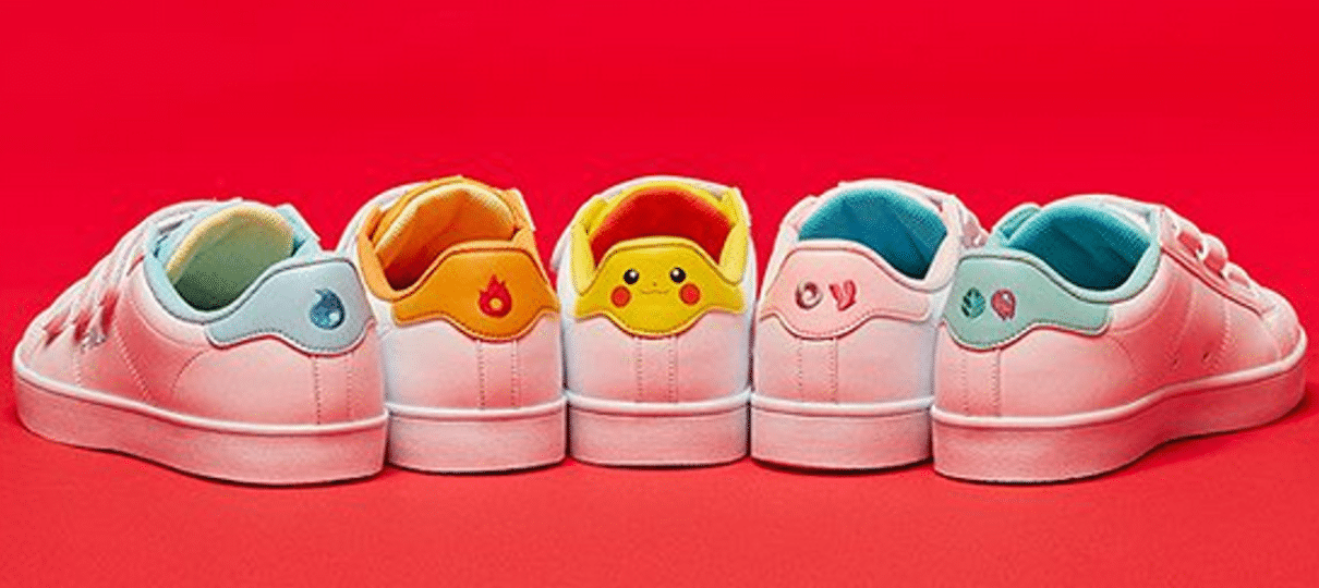 Pokémon ganhará linha de calçados na Coreia do Sul