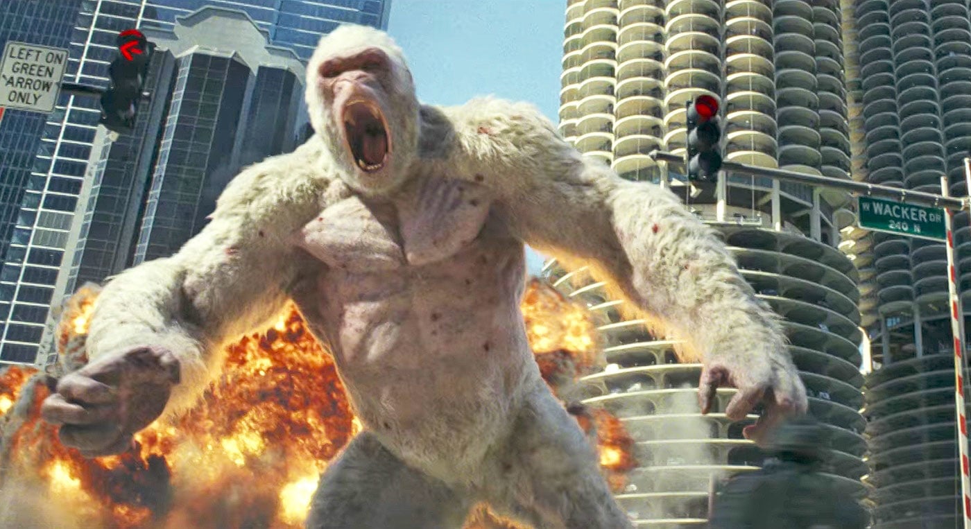 Rampage: Destruição Total  tem estreia adiantada nos EUA