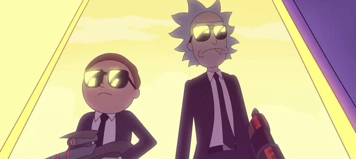 Rick e Morty encarnam os protagonistas de Pulp Fiction em clipe musical