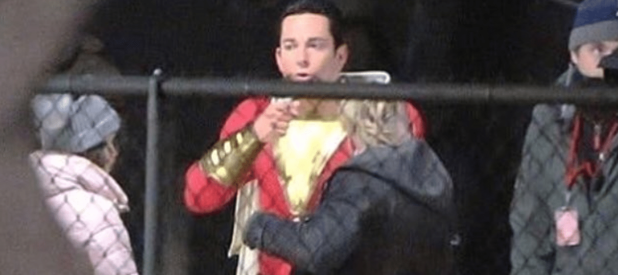 Novas fotos de Shazam! mostram uniforme em detalhes e conexão com Gotham City