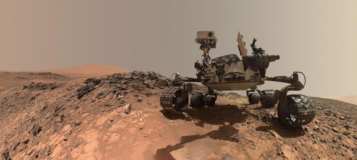 Sonda Curiosity completou 2000 "sóis" na superfície de Marte