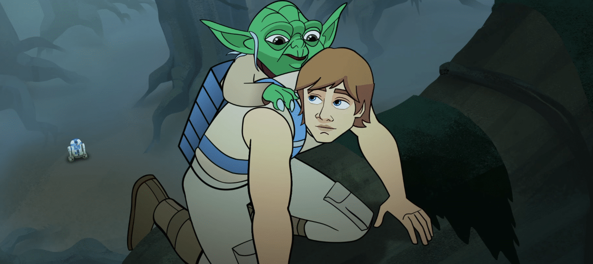 Veja o Yoda da nova animação de Star Wars