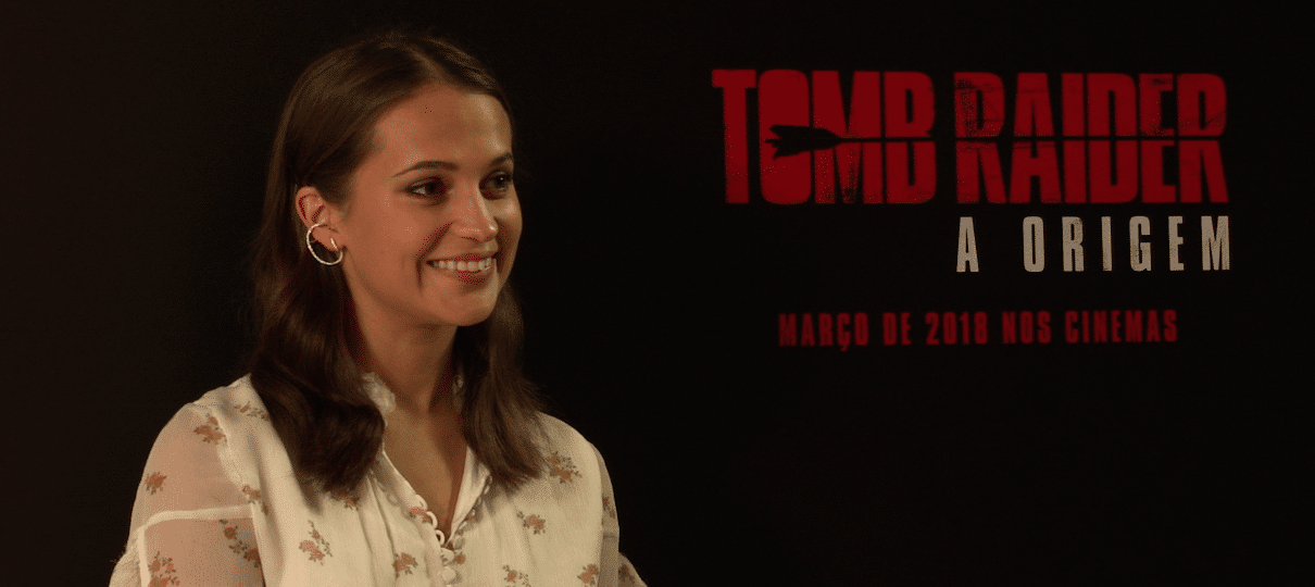Entrevistamos Alicia Vikander, a Lara Croft de Tomb Raider: A Origem