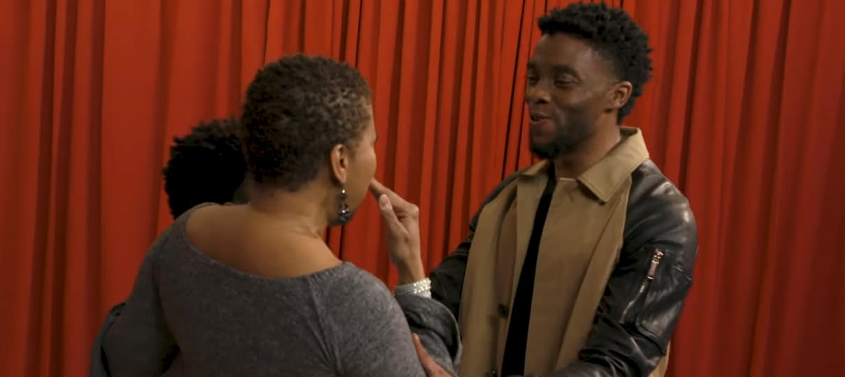 Pantera Negra | Chadwick Boseman faz surpresa para fãs em vídeo hilário e emocionante