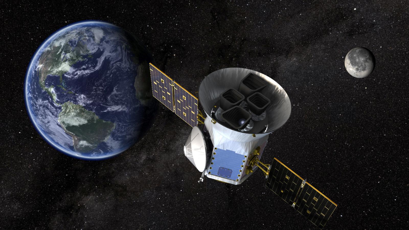 Falcon 9 lança satélite da NASA que vai procurar exoplanetas
