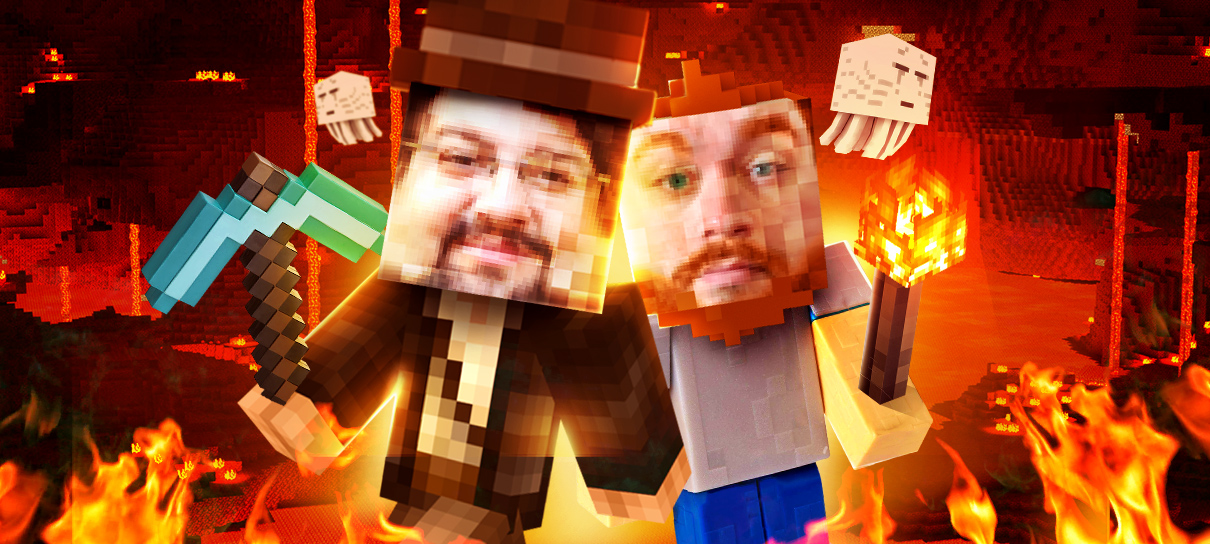 Minecraft - A descida