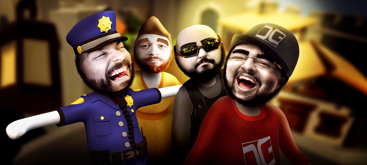 Human: Fall Flat - Pra trás, pra frente