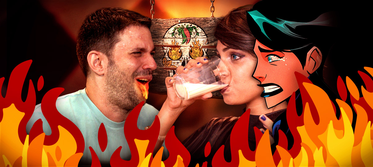 Ian SBF e Majestosa Kami Queimando a Língua