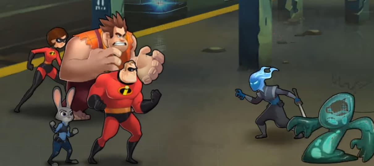 Personagens da Disney e Pixar mostram seu poderes em trailer de jogo para celulares