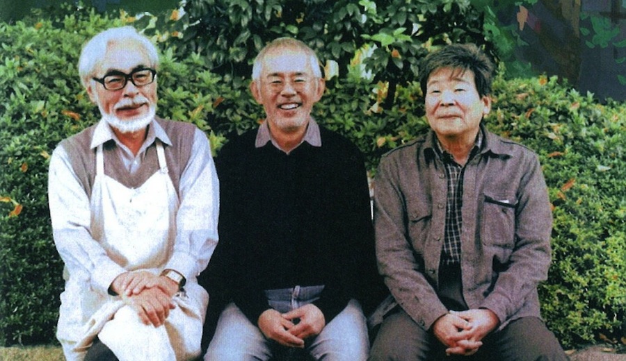 Hayao Miyazaki,Toshio Suzuki and Isao Takahata