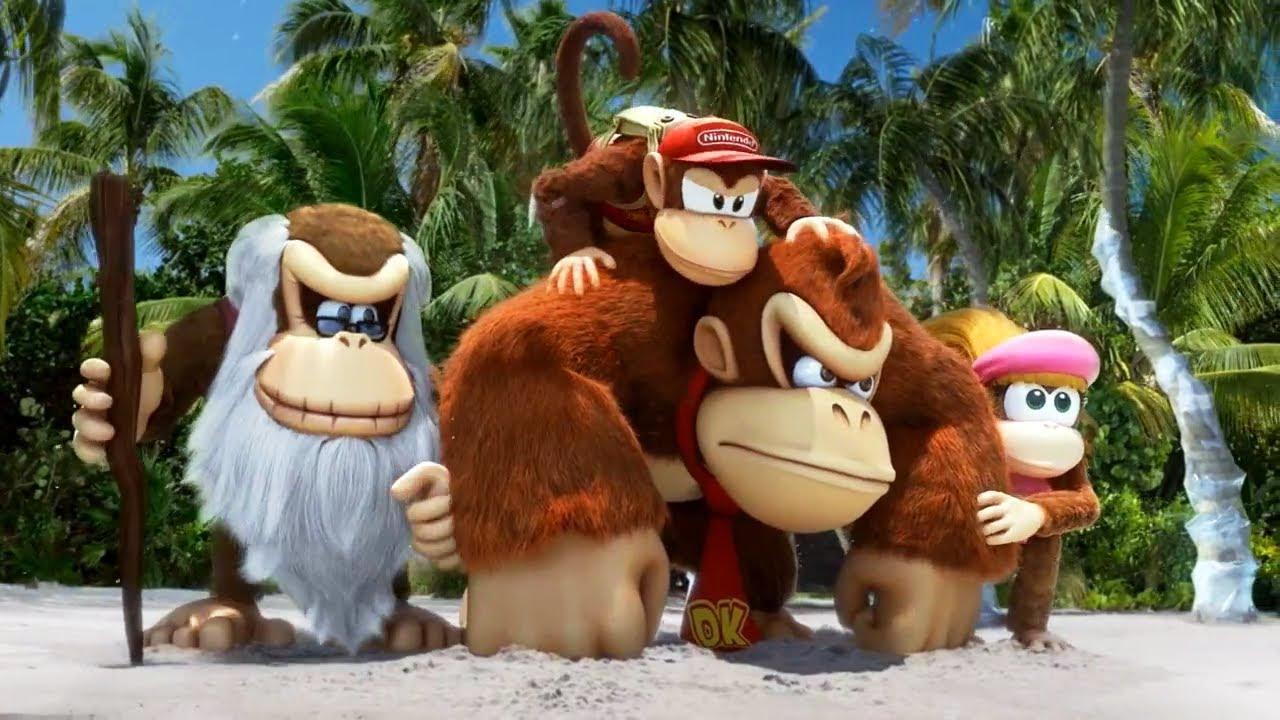 Conheça os Kongs nos trailers de Donkey Kong: Tropical Freeze para o Switch