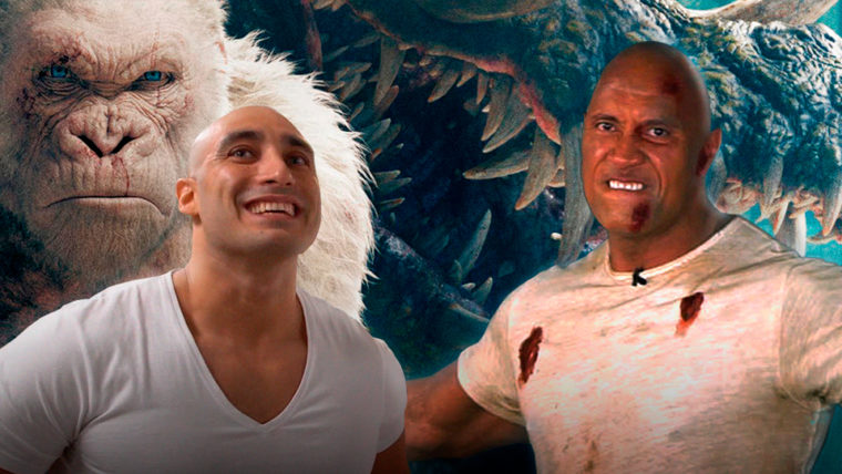 The Rock e Rex destruíram tudo na entrevista de Rampage: Destruição Total