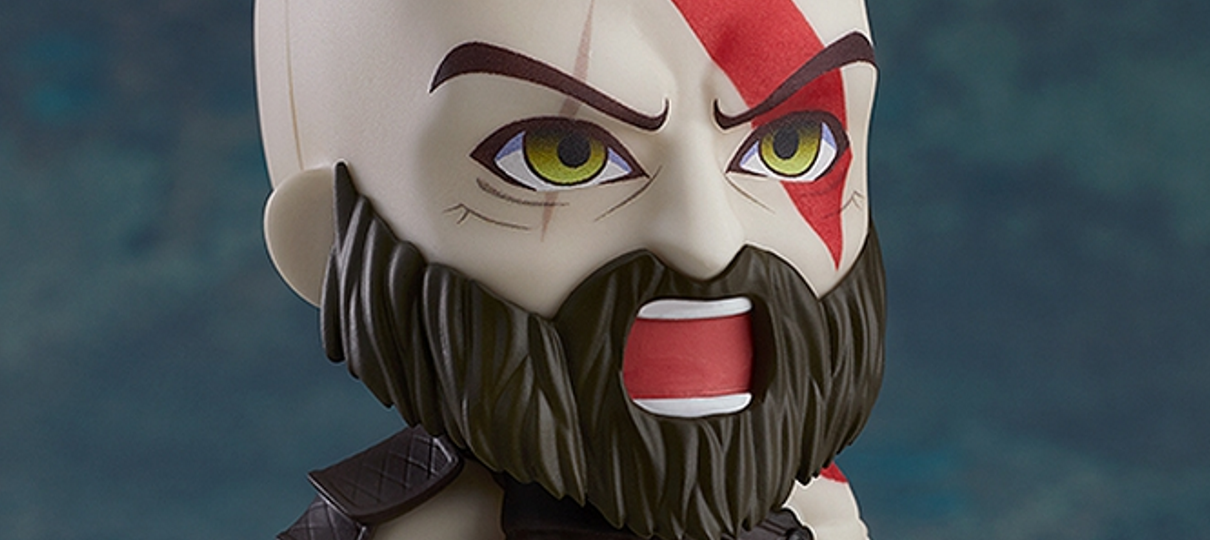 Kratos ganhou uma versão Nendoroid e não estamos conseguindo lidar